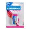 Grundig Alkaline Batterie E-Block 9V / 500 MAh