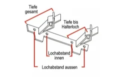 Einzelhalter Standard Für 4 Gläser