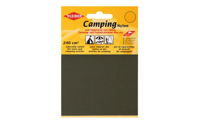 Kleiber Camping Nylon Reparaturflicken Atlantik (2 Stück) 2 Kleiber Camping Nylon Reparaturflicken Atlantik (2 Stück) – Bild 2