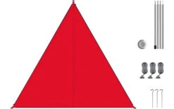 Bent Canvas Plain Set Tarp Barbados Cherry / Zipper Black -Outwell Verkaufsgeschäft 251433 1777936 3