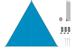 Bent Canvas Plain Set Tarp Lime Punch / Zipper Orange -Outwell Verkaufsgeschäft 251435 1777942 1