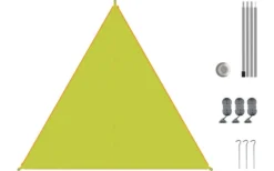 Bent Canvas Plain Set Tarp Lime Punch / Zipper Orange -Outwell Verkaufsgeschäft 251469 1777560 1