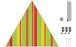 Bent Canvas Allover Set Tarp Oriental Stripe Cherry / Zipper Black -Outwell Verkaufsgeschäft 251481 2376752