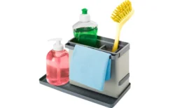 Metaltex Tidytex Spülbecken-Organizer Hellgrau -Outwell Verkaufsgeschäft 252751 1808101 2