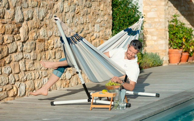 LA SIESTA LaSiesta Nautico Stahl-Hängemattengestell Für Doppel-Hängematten 7 LA SIESTA LaSiesta Nautico Stahl-Hängemattengestell Für Doppel-Hängematten – Bild 7