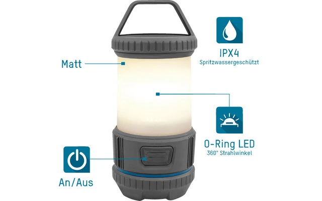 Ansmann CL200B LED Campinglaterne 2 Ansmann CL200B LED Campinglaterne – Bild 2