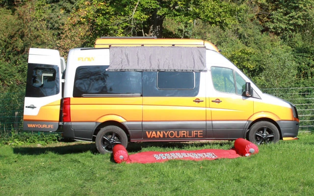 Bent Canvas Tarp Universal Adapter XL Für Kastenwagen / Reisemobil 1 Bent Canvas Tarp Universal Adapter XL Für Kastenwagen / Reisemobil