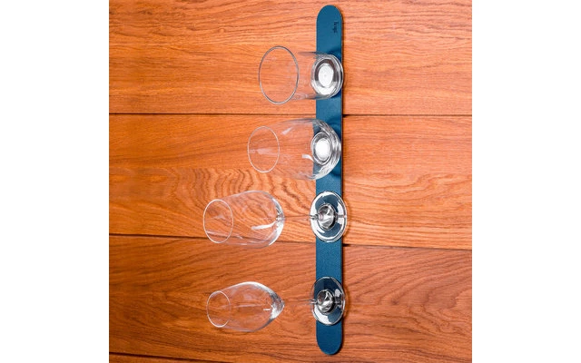 Silwy® Magnet Metall Leiste Mit Ledercoating 50 Cm Blau 2 Silwy® Magnet Metall Leiste Mit Ledercoating 50 Cm Blau – Bild 2