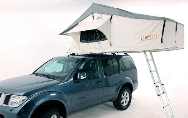 Campwerk Adventure 165 Dachzelt Grau 4 Campwerk Adventure 165 Dachzelt Grau – Bild 4