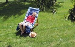 VW Collection T1 Bulli Strandtuch 160 X 90 Cm Blau / Weiß -Outwell Verkaufsgeschäft 393004 2858471 1