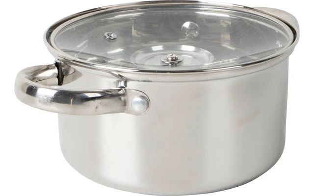 Bo-Camp Royal Edelstahl Kochtopf Set 3-tlg. 3 Bo-Camp Royal Edelstahl Kochtopf Set 3-tlg. – Bild 3