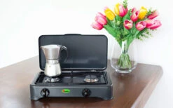 CF Parker 2-flammiger Gaskocher Ohne Zündsicherung Anthrazit -Outwell Verkaufsgeschäft 397944 2906034