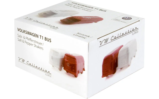VW Collection T1 Bus Salz & Pfefferstreuer Schwarz / Weiß 5 VW Collection T1 Bus Salz & Pfefferstreuer Schwarz / Weiß – Bild 5