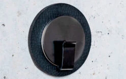 Silwy® Clever Magnet-Haken Inkl. Metall Nano Gel Pad Weiß / Schwarz