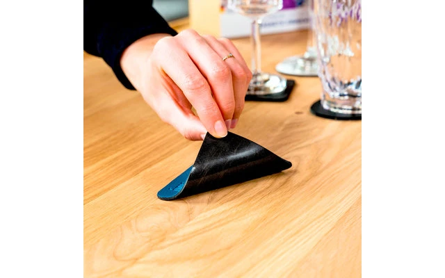 Silwy® Metall Nano Gel Untersetzer Eckig 8,3 X 8,3 Cm Weiß 4 Silwy® Metall Nano Gel Untersetzer Eckig 8,3 X 8,3 Cm Weiß – Bild 4