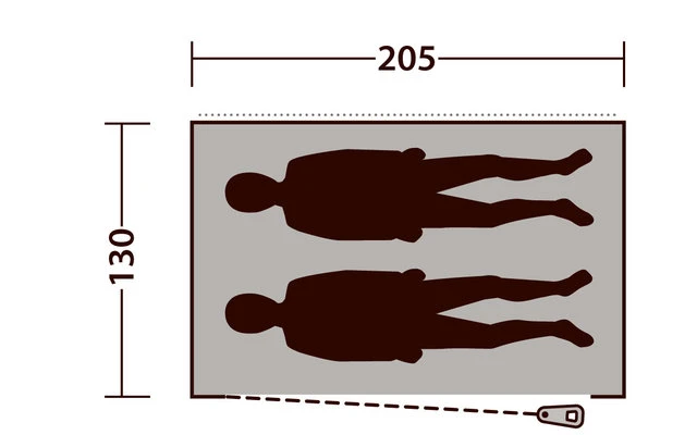 Outwell Freistehendes Innenzelt Blau 6 Outwell Freistehendes Innenzelt Blau – Bild 6