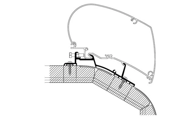 Thule Adapter LMC Explorer Cruiser MJ 2018 3,5m 1 Thule Adapter LMC Explorer Cruiser MJ 2018 3,5m