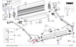 Thule Frontblendenkappen