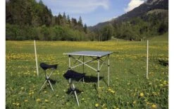 Basic Nature Travelchair Rolltisch Klein 70 X 70 Cm -Outwell Verkaufsgeschäft 504137 3331743