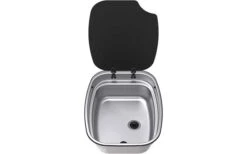 Thetford Argent Bowl Spülbecken Edelstahl 9,5 Liter