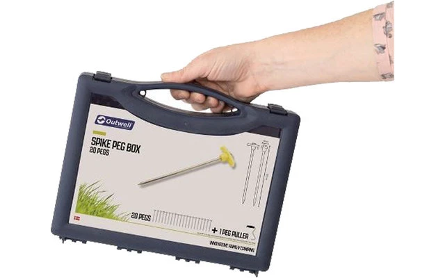 Outwell Stahlherig Box Luminous Green 1 Outwell Stahlherig Box Luminous Green