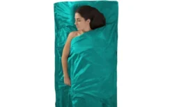 Sea To Summit Silk/Cotton Travel Liner Reiseschlafsack Inlett Traveller Mit Kopfkissenfach Sea Foam