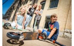 Micro Speed+ Klappbarer Aluminium Scooter Aztec Black -Outwell Verkaufsgeschäft 536062 3520514 1