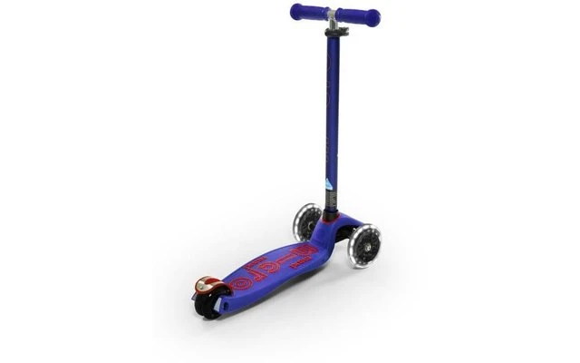 Micro Maxi Deluxe LED Kinder Kickboard Rot 4 Micro Maxi Deluxe LED Kinder Kickboard Rot – Bild 4