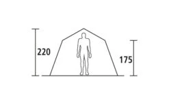 DWT Steilwandzelt Villa 6 -Outwell Verkaufsgeschäft 56252 114514