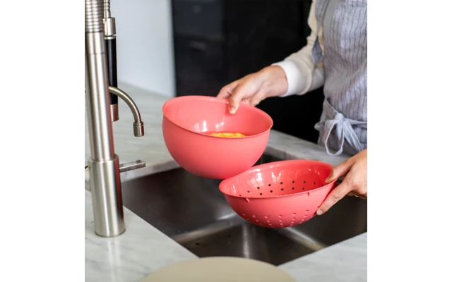 Koziol Schüssel Palsby M Servierschale Nature Coral 1 Koziol Schüssel Palsby M Servierschale Nature Coral