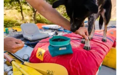 Ruffwear Quencher Cinch Top Hundenapf Für Unterwegs M Tumalo Teal -Outwell Verkaufsgeschäft 592715 4304175