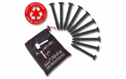 SwissPiranha BF90 Zelthering Schwarz 9,7 Cm Einzeln -Outwell Verkaufsgeschäft 594675 4342731