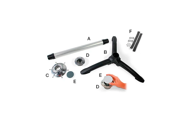 Fiamma Adapter Tube Pro Wandadapter Für Fiamma Tube Pro Tischbeine 1 Fiamma Adapter Tube Pro Wandadapter Für Fiamma Tube Pro Tischbeine