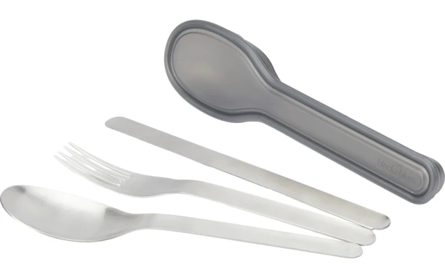 Black+Blum Black And Blum Besteck Set Edelstahl 3-teilig 20 Cm Silber 3 Black+Blum Black And Blum Besteck Set Edelstahl 3-teilig 20 Cm Silber – Bild 3