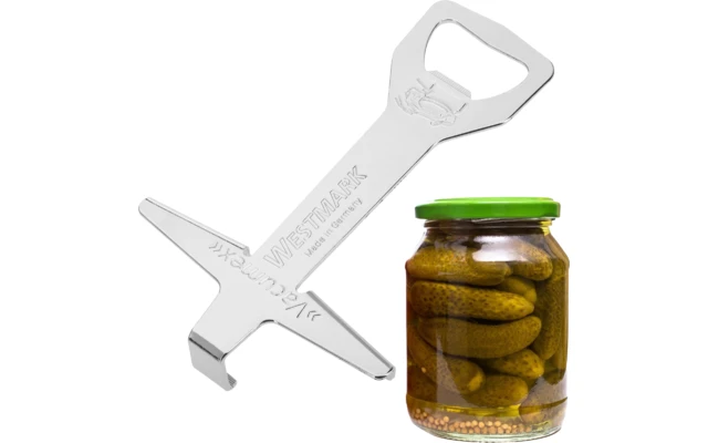 Westmark Vacumex Schraubdeckelöffner 131 X 87 X 20 Mm 1 Westmark Vacumex Schraubdeckelöffner 131 X 87 X 20 Mm