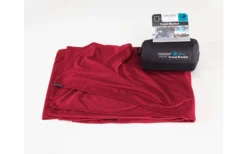 Cocoon Coolmax Reisedecke Monks Red