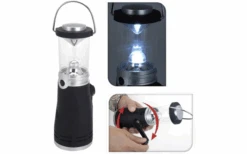 Eaxus Dynamo LED Camping-Lampe Mit Kurbel