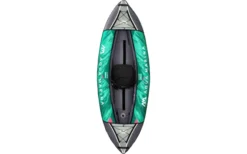 Aqua Marina Laxo Freizeit Kayak Set 7 Teilig Grün/grau Für 1 Person