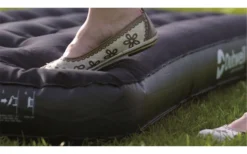 Outwell Classic Luftmatratze Mit Kissen Und Pumpe Single 185 X 75 Cm Schwarz