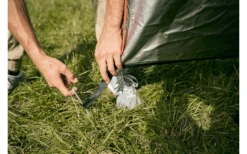 Vickywood Duschzelt Mit Regenhaube 100 Cm Schwarz -Outwell Verkaufsgeschäft 696239 4715339