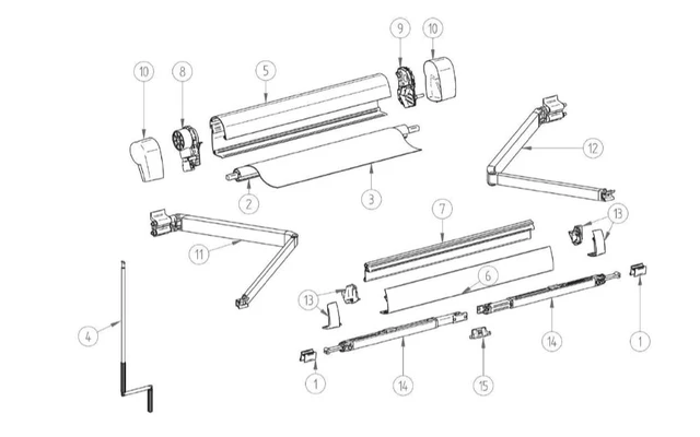 Thule Markisenkurbel Passend Zu Thule Omnistor 5102 1 Thule Markisenkurbel Passend Zu Thule Omnistor 5102