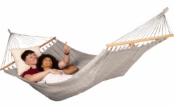 La Siesta Alisio Outdoor Doppel Stabhängematte Almond -Outwell Verkaufsgeschäft 712502 4912832