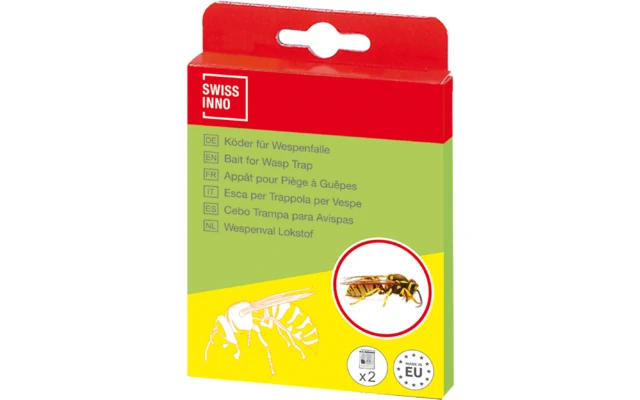 Swissinno Wespenfalle Inkl. Ersatzköder -giftfrei- 2er Set 1 Swissinno Wespenfalle Inkl. Ersatzköder -giftfrei- 2er Set