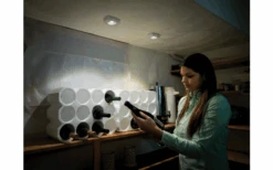 Mr. Beams MB850 LED Schrankunterbauleuchte Mit Bewegungsmelder Batteriebetrieben Weiß