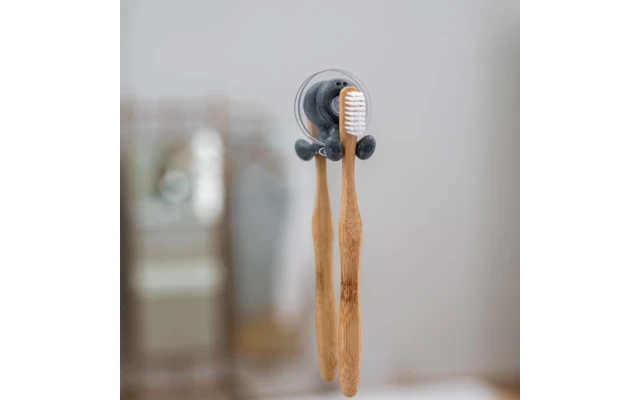 Koziol Tommy Zahnbürstenhalter Ash Grey 2 Koziol Tommy Zahnbürstenhalter Ash Grey – Bild 2