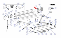 Thule Endplatte Rechts Passend Zu Omnistor 5200