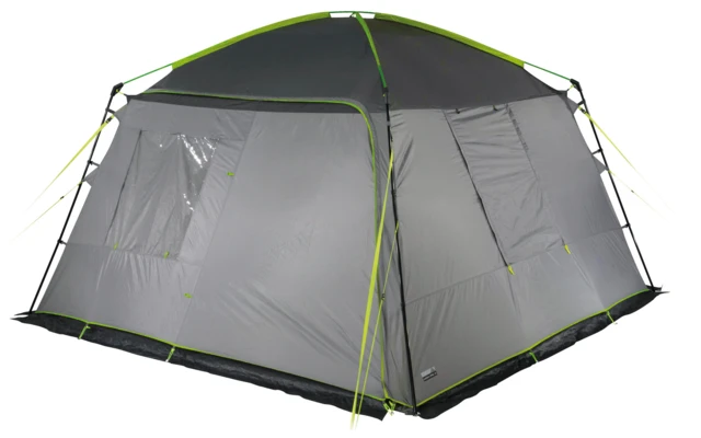 High Peak Cabana Freistehender Pavillon 350 X 350 Cm Grau/lime 1 High Peak Cabana Freistehender Pavillon 350 X 350 Cm Grau/lime