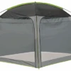 High Peak Freistehender Pavillon 300 X 300 Cm Grau/lime