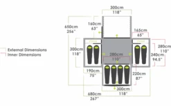 Zempire Pro III V2 -Outwell Verkaufsgeschäft 747746 5004233