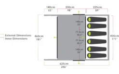 Zempire Pro TXL V2 -Outwell Verkaufsgeschäft 747773 4999715